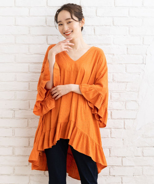 MAT FASHION ドレープシャツ