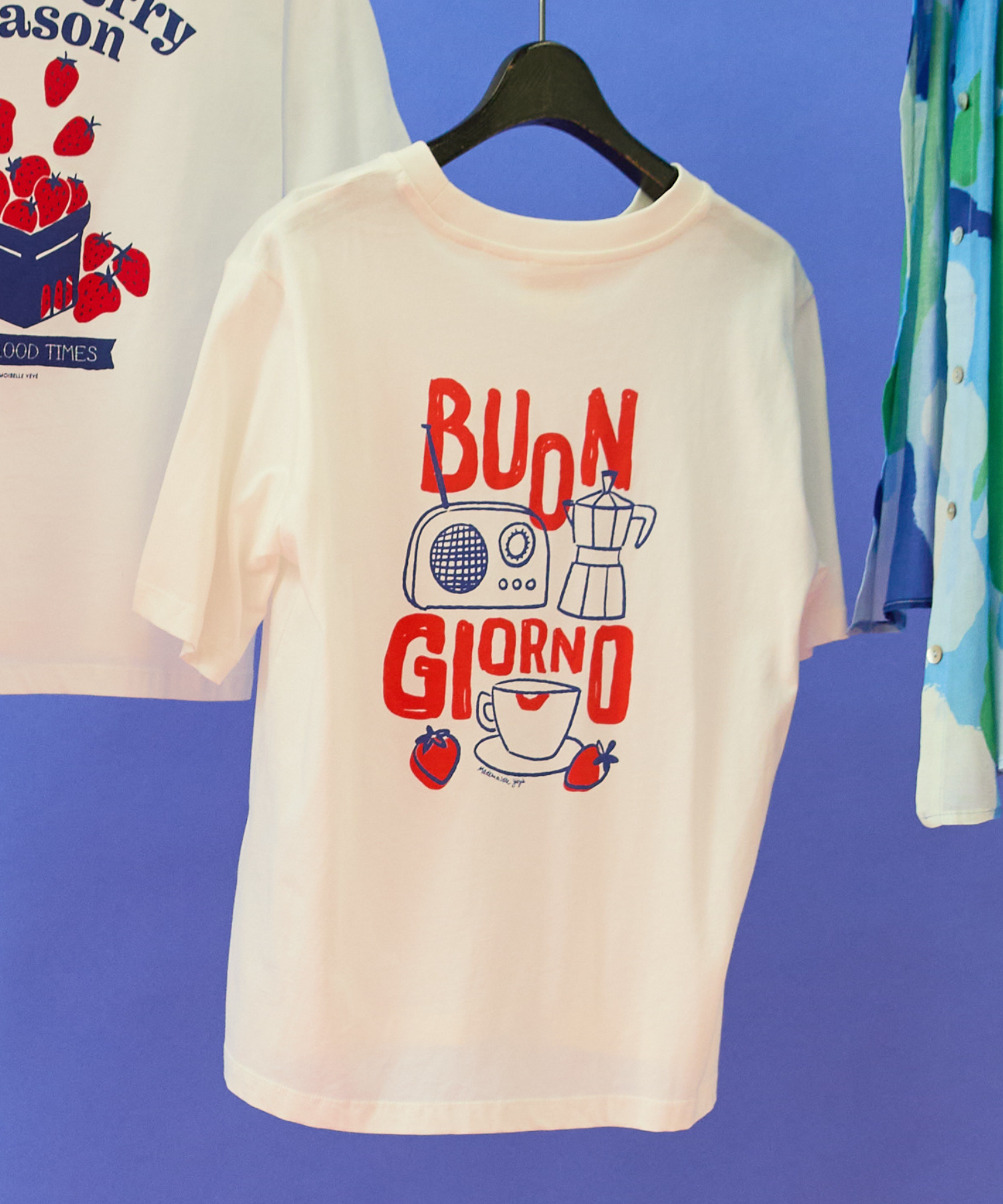 【mademoiselle YEYE】バックプリントTシャツ