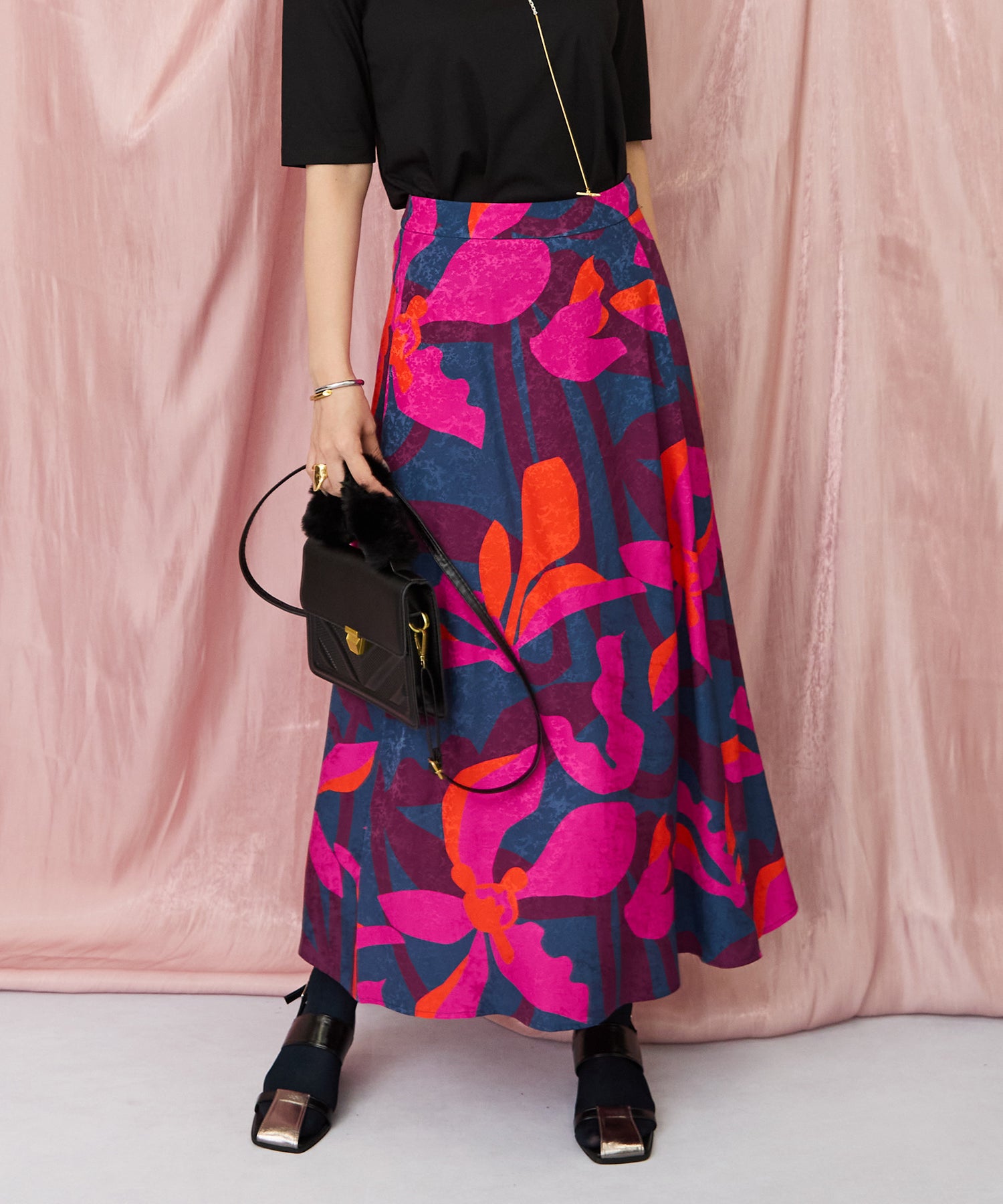 レディース 花柄 フレア スカート｜JETSET SOLO PLUS(ジェットセットソロプラス) 公式通販｜レディース ファッション きれいめカジュアル