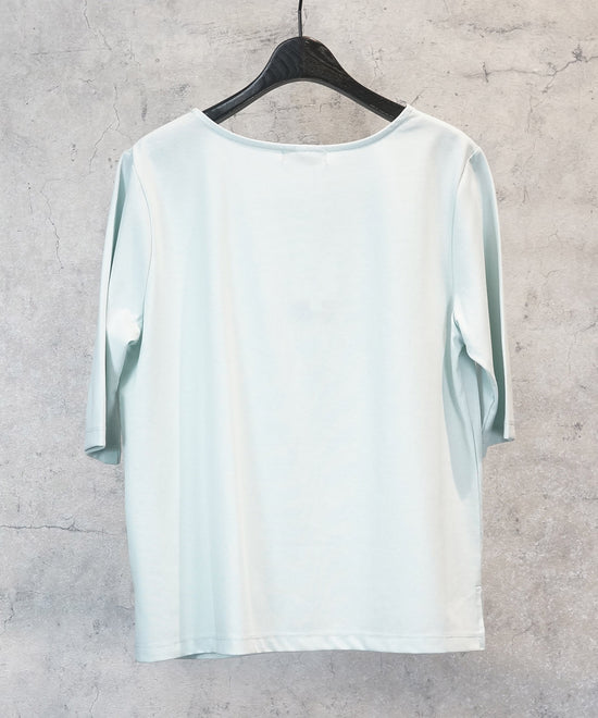 【JETSET SOLO PLUS】クールタッチスクエアネックTシャツ