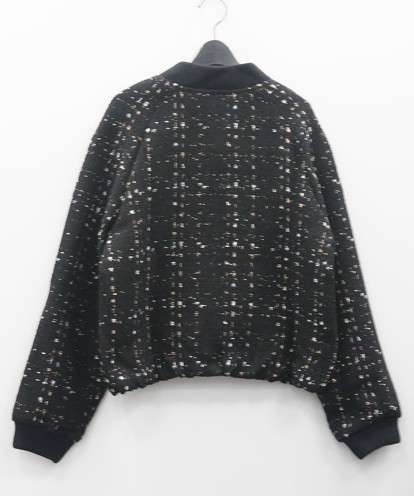 23-5548【la fée maraboutée】【周年】メタリックツイードブルゾン