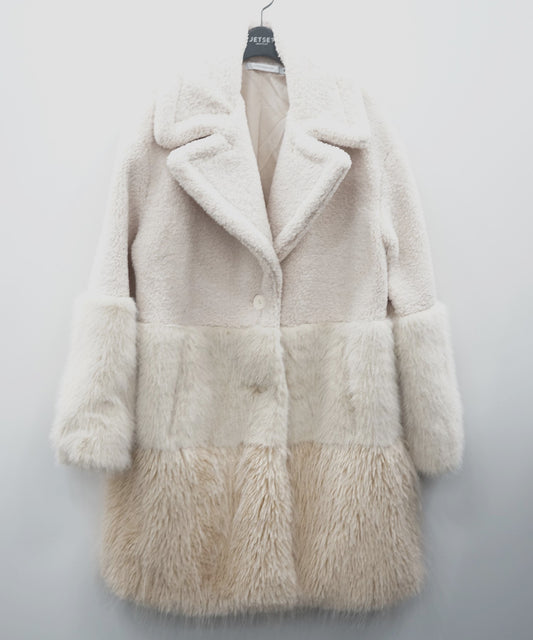 70-5586【la fée maraboutée】ファーコンビコート