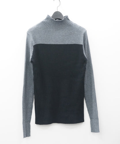 58-5669【FONT LAB】バイカラーボトルネック×ケープアンサンブル