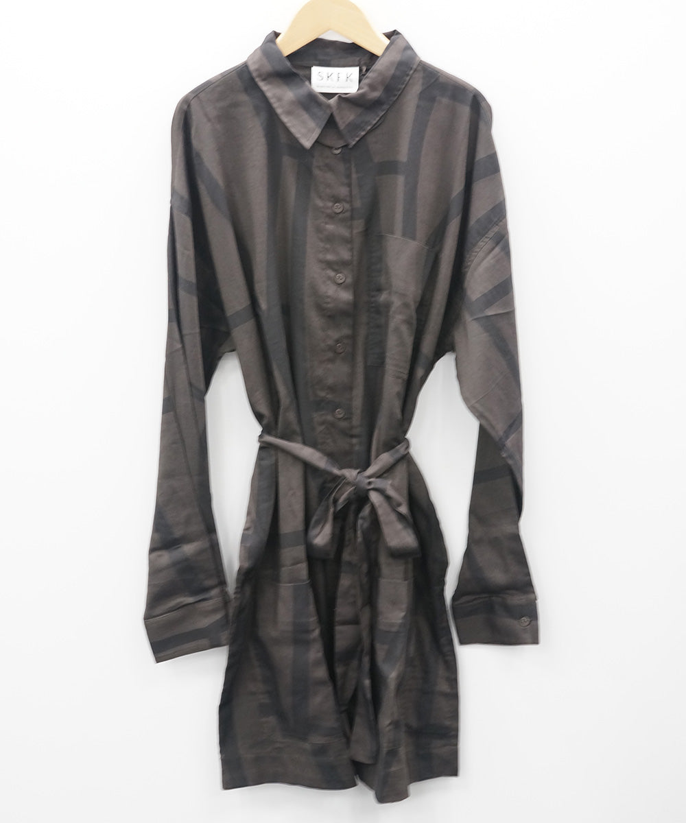 30-9613 SKFK [リミサロ]ジオメデザインシャツチュニック