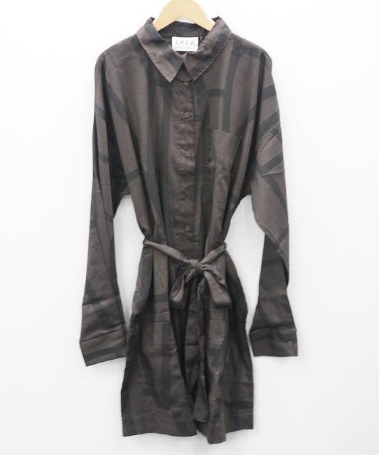 30-9613 SKFK [リミサロ]ジオメデザインシャツチュニック