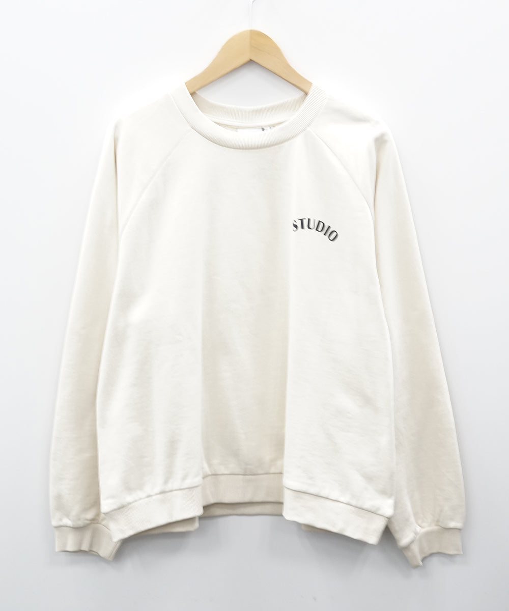 61-2640 ICHI [リミサロ]ロゴプリントスウェット