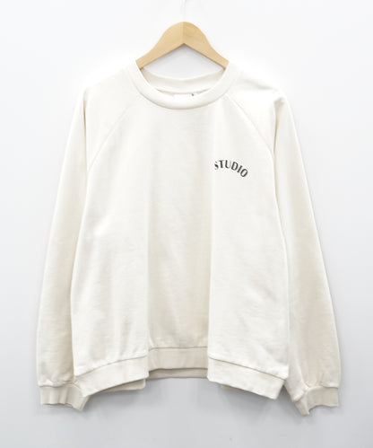 61-2640 ICHI [リミサロ]ロゴプリントスウェット