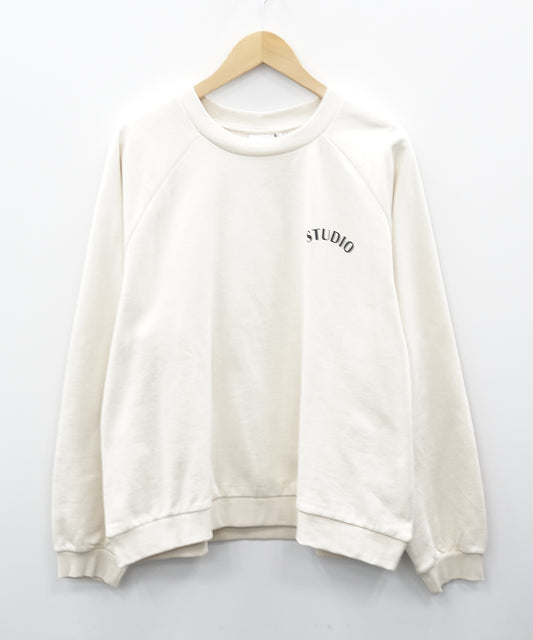 61-2640 ICHI [リミサロ]ロゴプリントスウェット