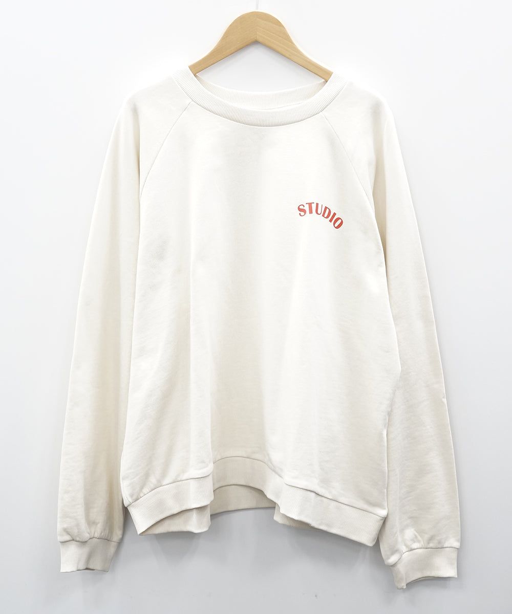 61-2640 ICHI [リミサロ]ロゴプリントスウェット