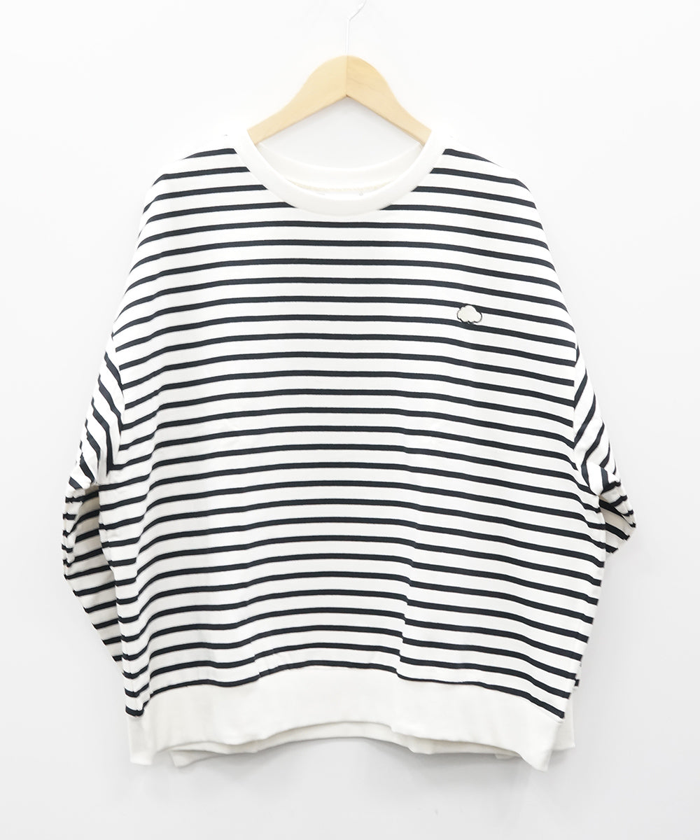 61-2573 Saint Tropez 【リミサロ】クラウドワッペンボーダースウェット