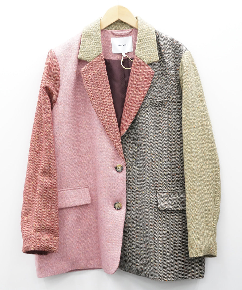 23-5439 NUMPH [リミサロ]クレイジーパターンジャケット