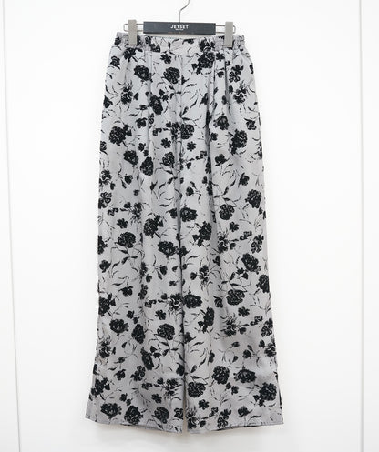 12-5898【FONT LAB】【周年】オーガンジー×フロッキーパンツ