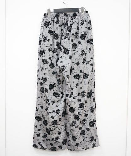 12-5898【FONT LAB】【周年】オーガンジー×フロッキーパンツ