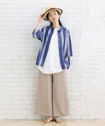 21号(6L～) FONTLAB ホップサックワイドパンツ