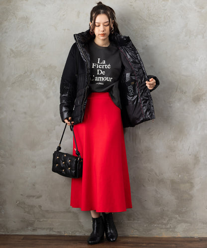 61-5855【FONT LAB】ケーブルコンビロゴスウェット