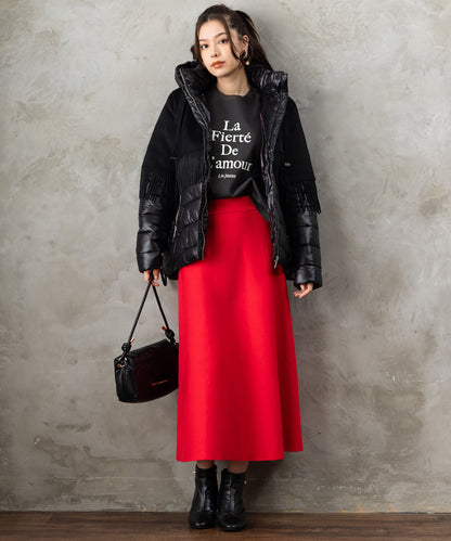 61-5855【FONT LAB】ケーブルコンビロゴスウェット