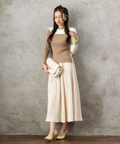 83-6369【LOLA CASADEMUNT 】スタッズフェイクレザーBAG