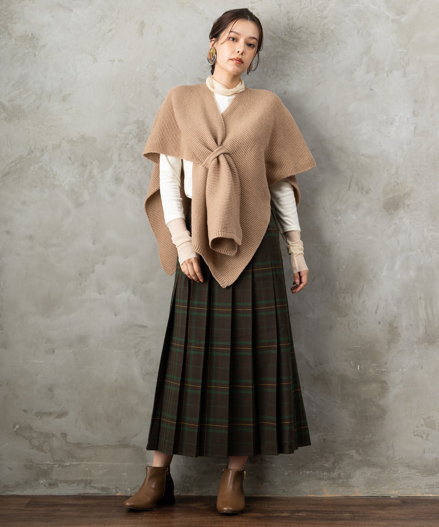 【人気アイテムにつき再入荷・新色追加】【FONT LAB】ベロア×チュールコンビタートル‘25