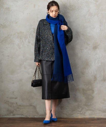 【人気アイテムにつき再入荷・新色追加】【FONT LAB】ベロア×チュールコンビタートル‘25