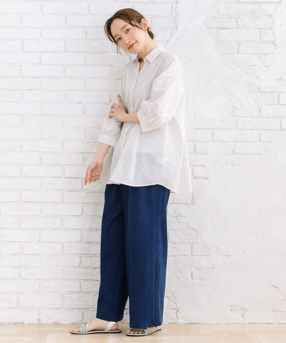 【sabstreet bis】【web限定】 ストレッチデニムパンツ