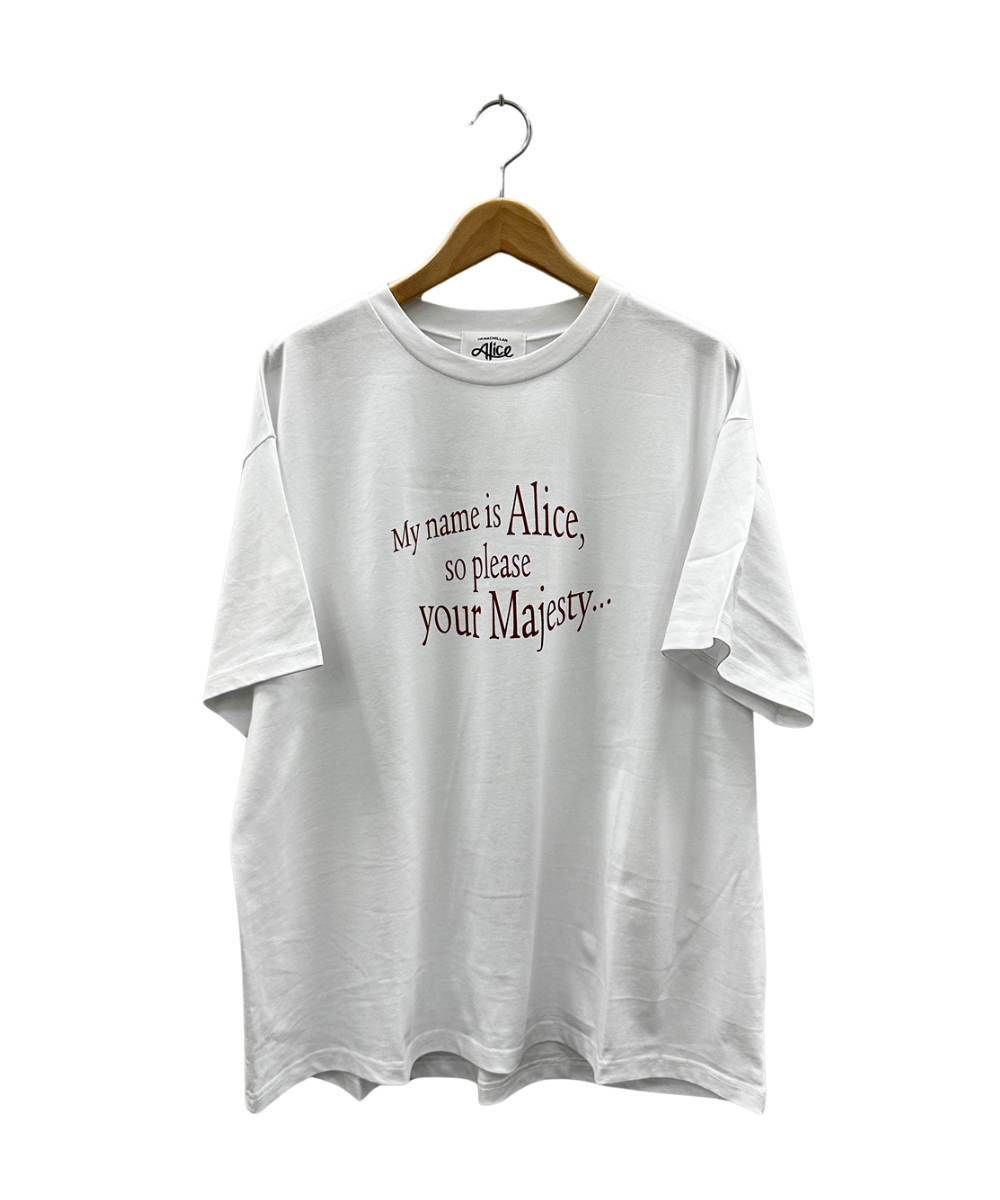 [Rogique]THE MACMILLAN Alice Alice introduction スペードトランプ刺繍Tシャツ