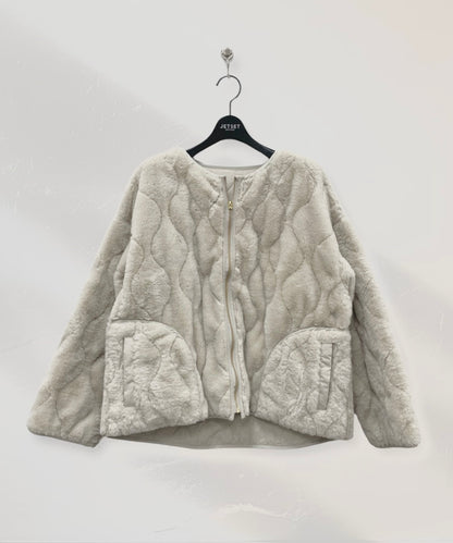 【FONT LAB】オニオンキルティングリバーシブルブルゾン