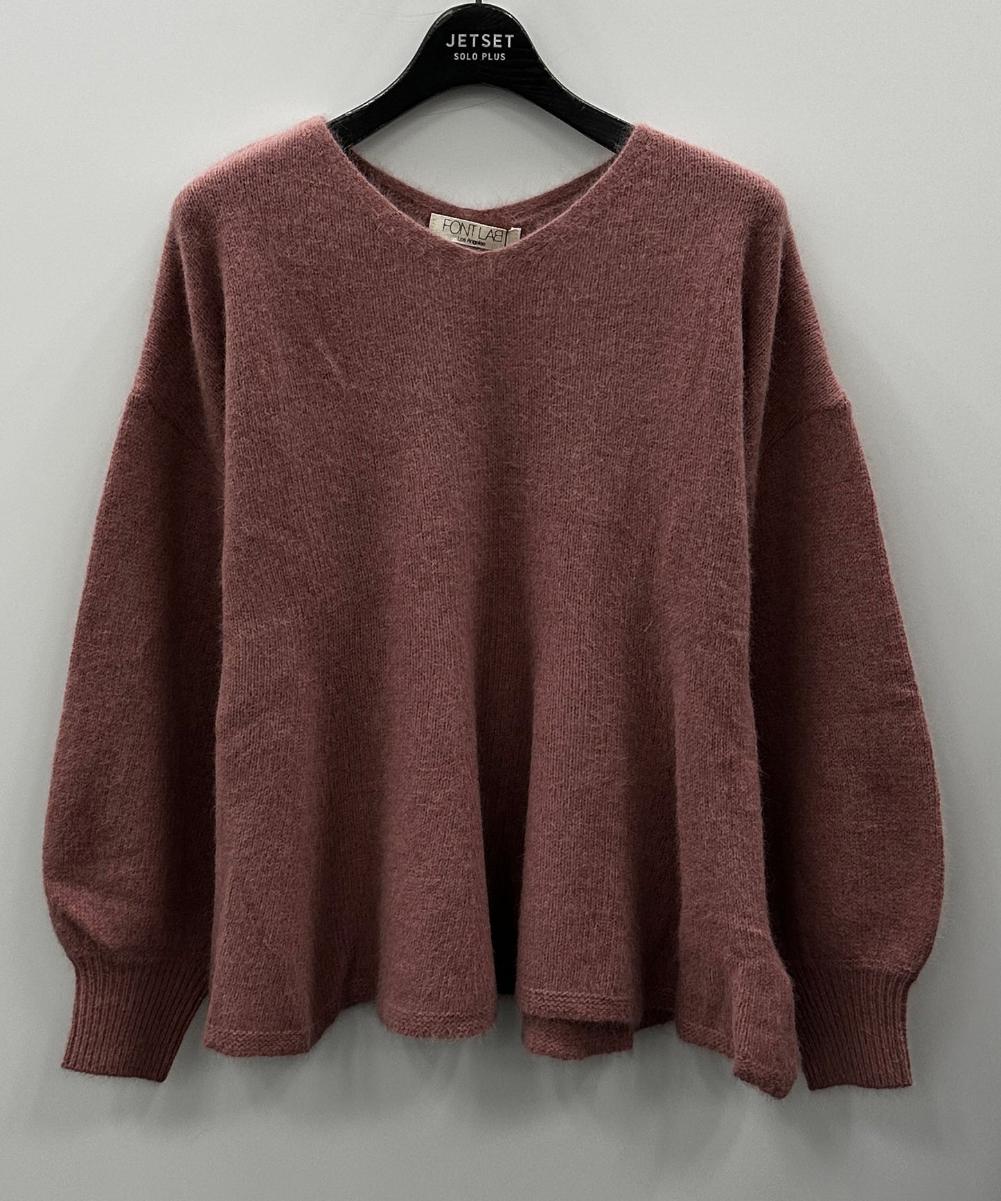 51-5678【FONT LAB】[周年]FOXブレンドペプラムニット