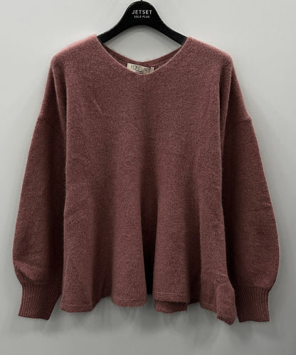 51-5678【FONT LAB】[周年]FOXブレンドペプラムニット