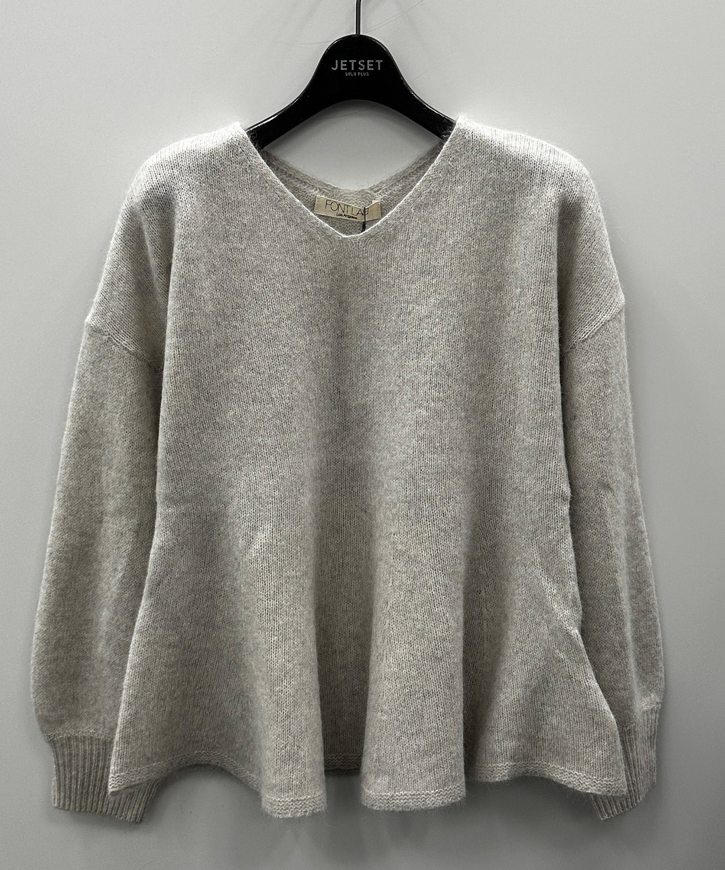 51-5678【FONT LAB】[周年]FOXブレンドペプラムニット