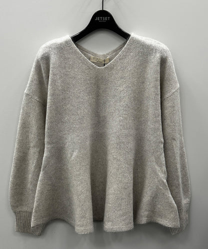 51-5678【FONT LAB】[周年]FOXブレンドペプラムニット