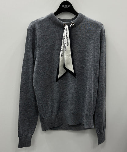 51-5657【MAITE】【周年】スカーフデザインニット