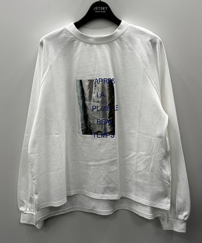 【FONT LAB】箔プリント×ロゴロンT