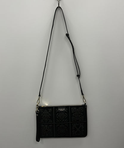 83-3266 MY BEST BAG [リミサロ]アラベスク柄ベルベットポシェット