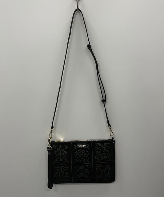 83-3266 MY BEST BAG [リミサロ]アラベスク柄ベルベットポシェット