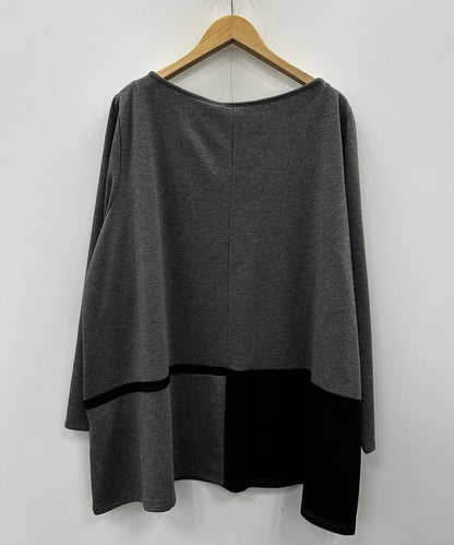 61-2624 SOPHIA CURVY 【リミサロ】バイカラーカットソー