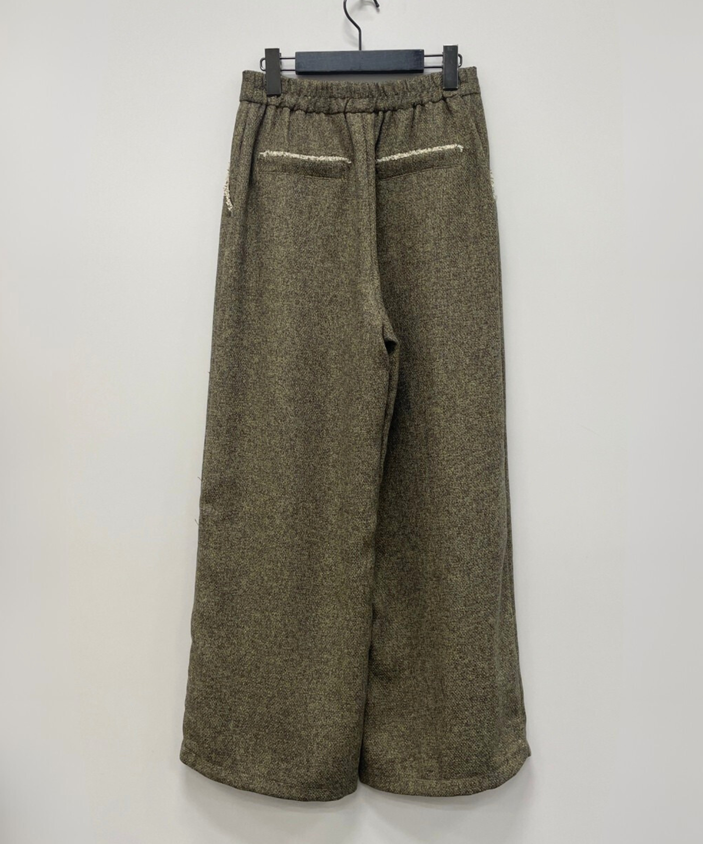 【FONT LAB】ツイードフリンジワイドパンツ