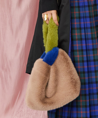 レディース バッグ ファーバッグ バイカラー｜JETSET SOLO PLUS(ジェットセットソロプラス) 公式通販｜レディース ファッション きれいめカジュアル