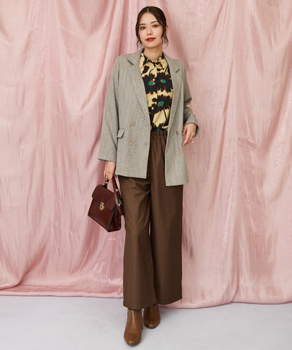 20-1182【JETSET SOLO PLUS】へリンボーンWブレストジャケット