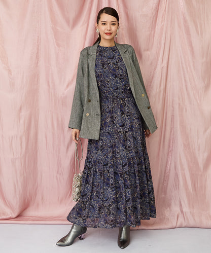 20-1182【JETSET SOLO PLUS】へリンボーンWブレストジャケット