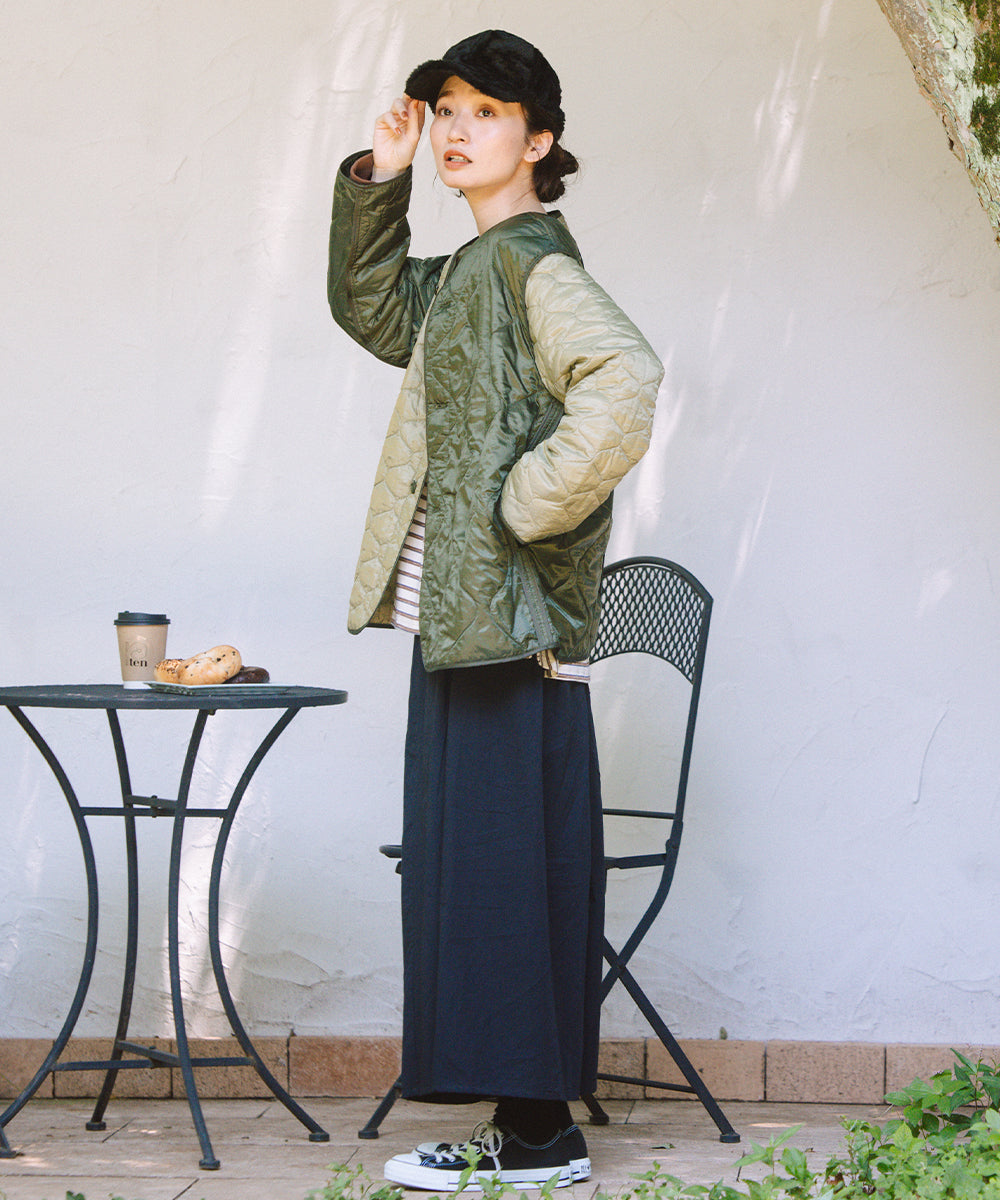 21号(6L～) FONTLAB サイドスイッチボーダーカットソー