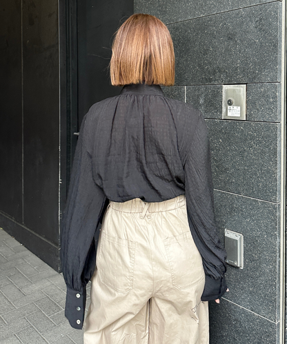 【JETSET SOLO PLUS】4WAYボウタイブラウス