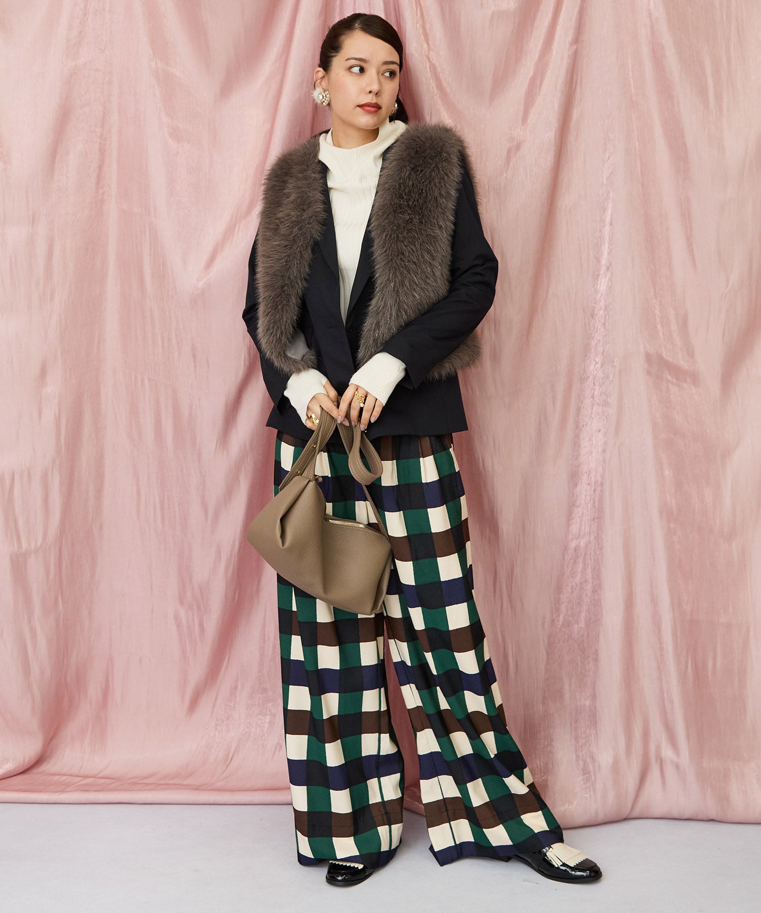 20-1183【JETSET SOLO PLUS】サイロストレッチツイルWブレストジャケット