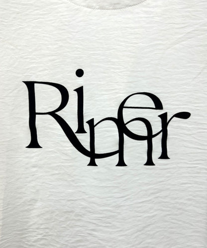 【FONT LAB】ロゴクロップドTブラウス