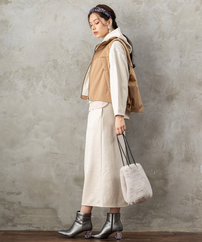 【FONT LAB】起毛ダンボールフーディーセットアップ