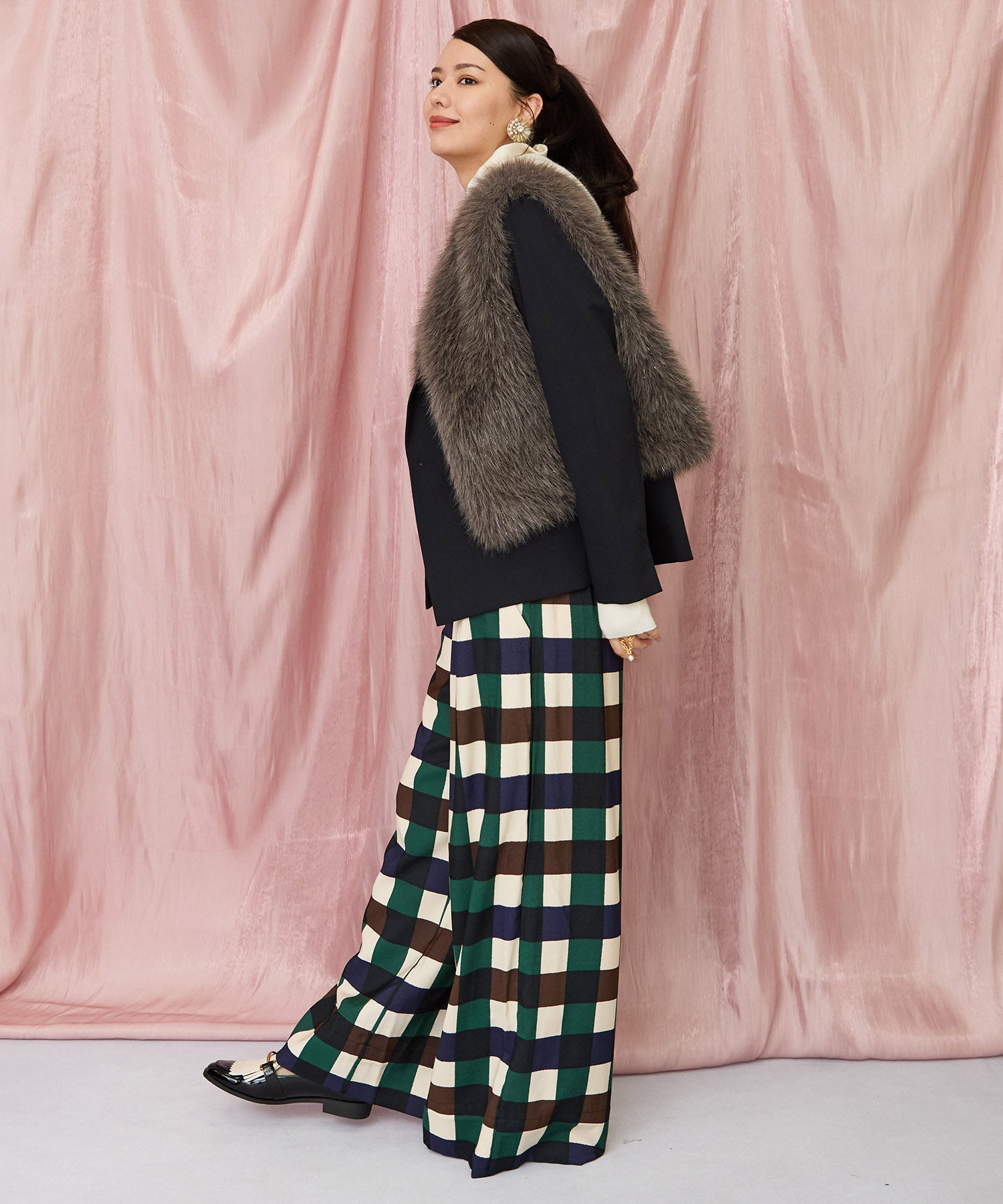 20-1183【JETSET SOLO PLUS】サイロストレッチツイルWブレストジャケット