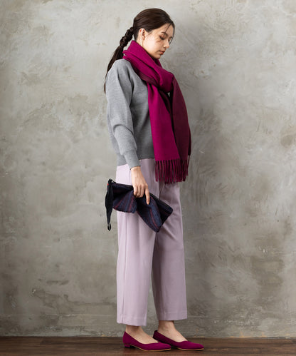 【JETSET SOLO PLUS】マシュマロタッチミラノVネックニット