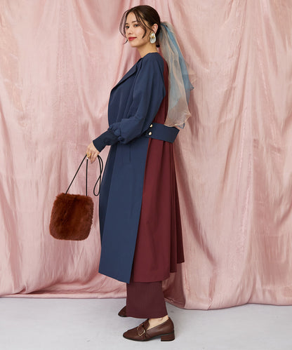 01-5923【FONT LAB】グラフィカルレターリングプリントブラウス