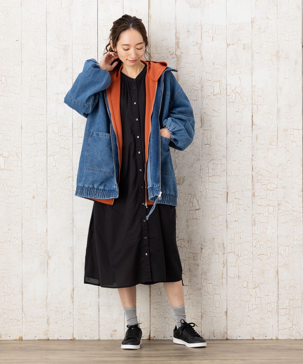 【sabstreet bis】60キャンブリックピンタックワンピース