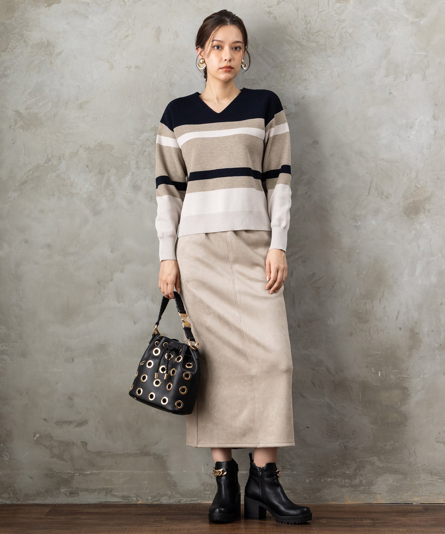 【FONT LAB】起毛ダンボールフーディーセットアップ