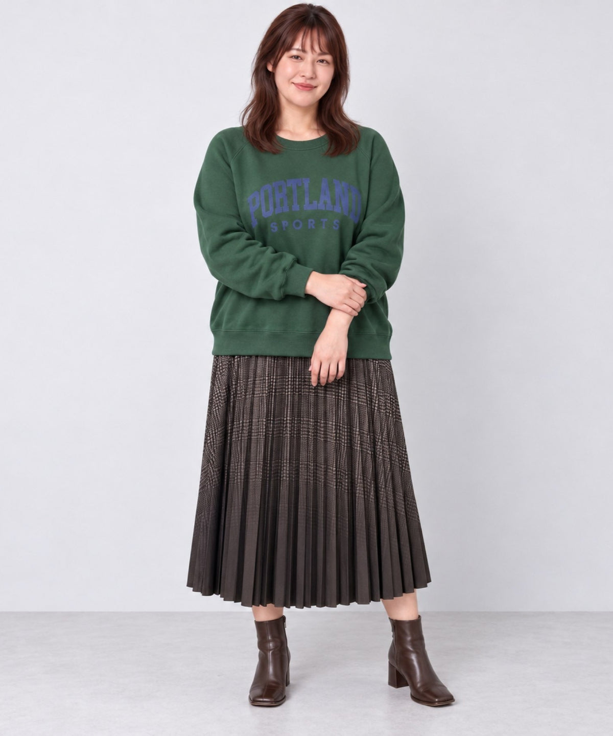 【sabstreet bis】【web限定】 クラックプリントロゴスウェット【先行予約】